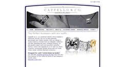 Desktop Screenshot of cappellofinejewelry.com