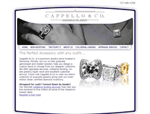 Tablet Screenshot of cappellofinejewelry.com
